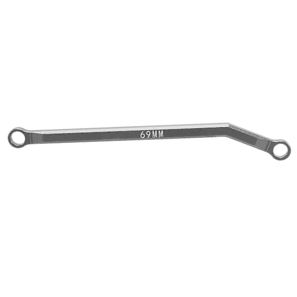 CNC Aluminium Högfrigång Chassilänkar Stång För 1/24 RC Crawler Bil Axial Scx24 Axi90081 Deadbolt