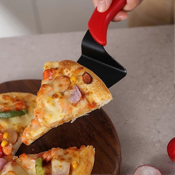 Kake server for husholdninger Rustfritt stål Pizza Spade Praktisk Kake Spatel Bryllupskake Spade