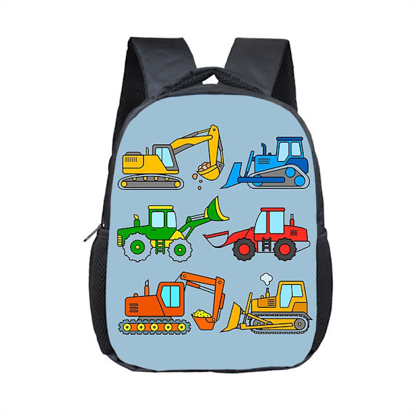 Barns 12 tum Lastbil/Ambulans/Traktor Förskola Skolväska style 12