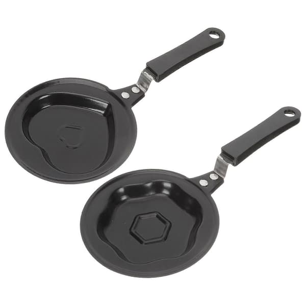 2 stk. Multifunksjonelle stekepanner Praktiske eggpanner Søte formet pannekakepanner Eggtilbehør