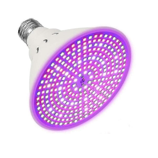 Led-kasvatuslamppu sisäkasveille, lämmin valkoinen 80 LED B22