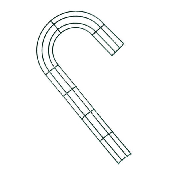 Julekrans Ramme Solid Konstruktion Rustfri Metal Jule Candy Cane Tråd Krans Ramme Til Hjemmet
