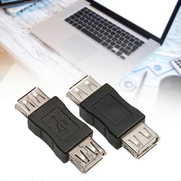 Adapter Hun til Hun Forlænger PVC USB 2.0 Standard Konverter til Computer