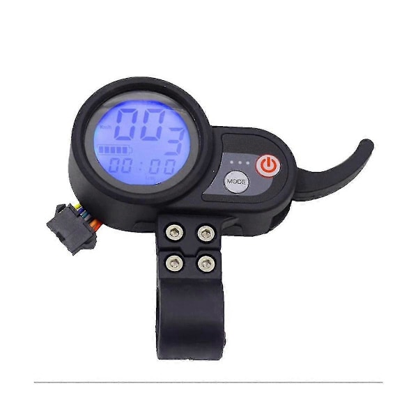 For Jp Display 36v-60v Motor Børsteløs Kontroller LCD Display Panel Tommelgass For Flj T11 T113 Elektrisk Sparkesykkel,a