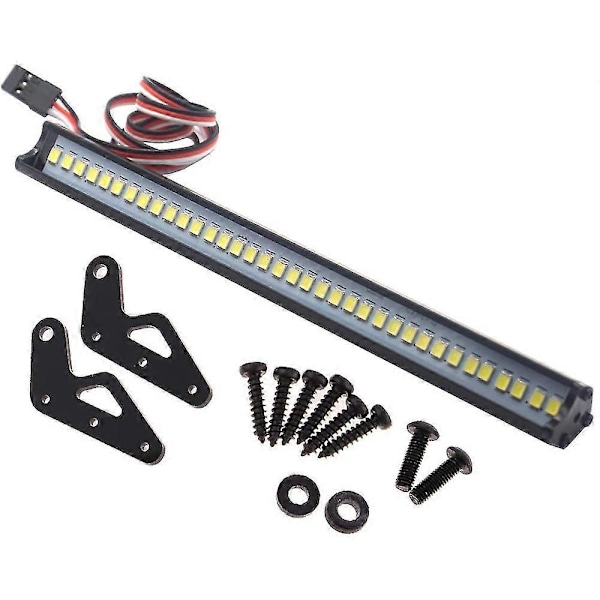 Super 36 Led 150mm Lys Bar Taklampe Lys For 1/10 Rc Crawler Bil Axial Scx10 90046 Wrangler Bo