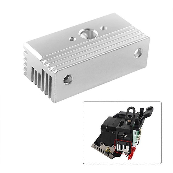 2st Kylfläns för Sprite Extruder Pro Kylblock Värmefläns för Ender3 S1 Plus Pro/CR10 Smart Pro/Sermoon V1 Pro