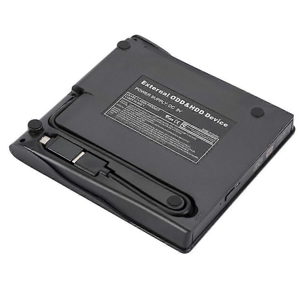 Extern USB 3.0 DVD RW CD-brännare Slim Carbon Grain Drive Brännare Läser Spelare För PC Laptop Optica