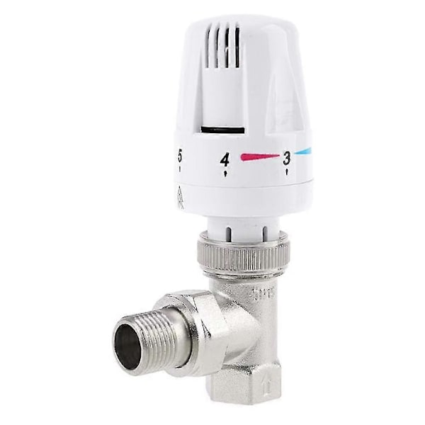 Termostatisk radiatorventil gulvvarme temperaturkontroll termostatventil (dn15)