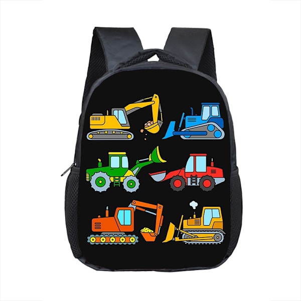 Barns 12 tum Lastbil/Ambulans/Traktor Förskola Skolväska style 6