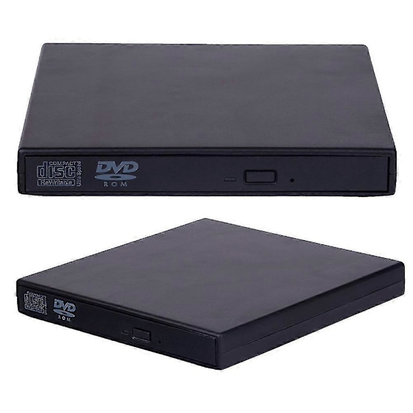 Ekstern plastik PC CD-brænder USB-interface Indendørs Udendørs DVD-driver Støjreducerende Notebook Com
