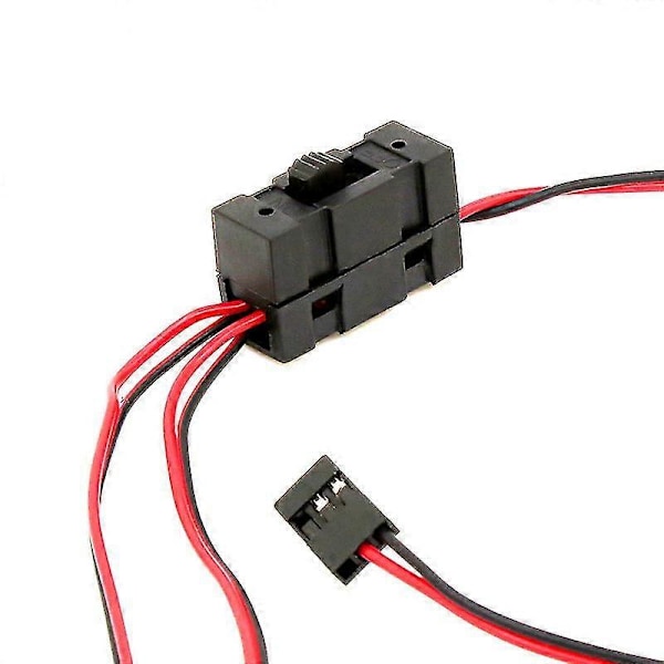 Rc Servo Jatkojohto 1-2 Y-kaapeli On Off -liittimillä Rc-kytkin Jr Futaba Rc -malliin