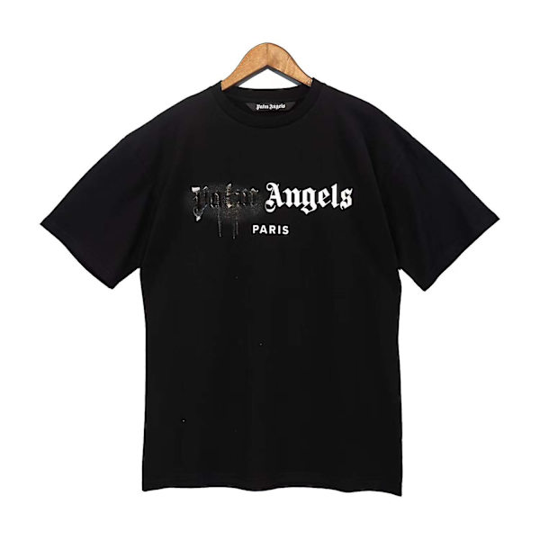 Palm Angels 22Ss Unisex Tryckt Mode Casual Kortärmad Bomull style8 M