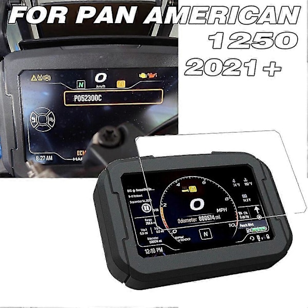 För Pan America 1250 S Pa1250 S 2021 Motorcykel Instrument Skärm Film Repskyddsfilm Scre