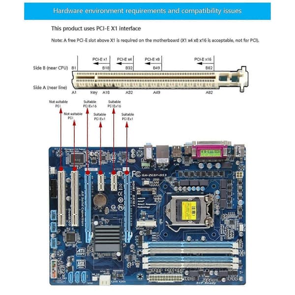 Pcie Til Serielle Porte Rs232 Interface Pci-e Pci Kort Adapter Industriel Kontrol Computer Udvidelse Ca