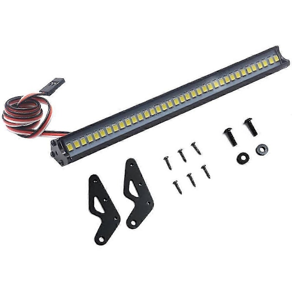 Super 36 Led 150mm Lys Bar Taklampe Lys For 1/10 Rc Crawler Bil Axial Scx10 90046 Wrangler Bo