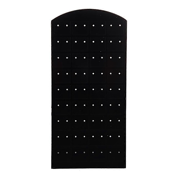 Mode Plastik Smykker Øre Stud Øreringe Holder Display Show Case Stand