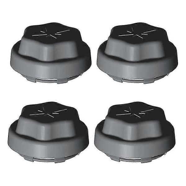 4-pak Hjulkapsler Centerkapsler 1523805-744 Sort Til Rzr Pro 4