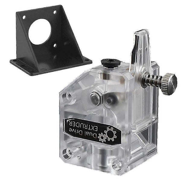 Dubbeldriven Växel Extruder Uppgradering Bmg Extruderingskit För 3D-skrivare Reduktions Extruder DIY Kit För 1.75mm Filament-