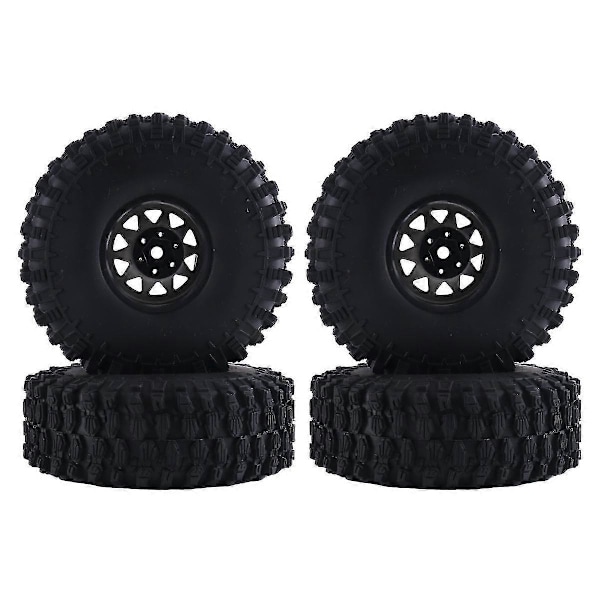 120mm Metal 1.9 Tommer Bead Wheel Fælg Hjulnav Dæk Til 1/10 Rc Crawler Bil 4 Axial Scx10,5