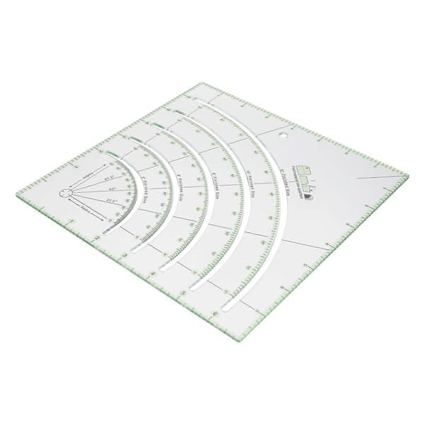 Akryl Quilting Linjal Multifunktionell Patchwork Linjal Sömnad Hantverksverktyg