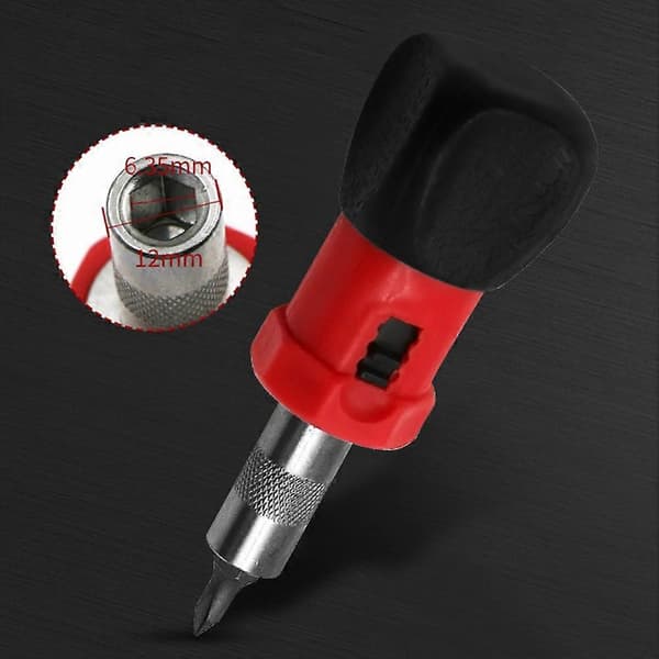 6,35 mm Multifunksjonell Sekskant Socket Mini Skralle Skrutrekker Bits Håndverktøy