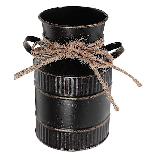 Rueopeisk Stil Järn Vas Vintage Hög Järnkonst Vas Blomsterarrangemang Vas Dekoration för Hemmakontor