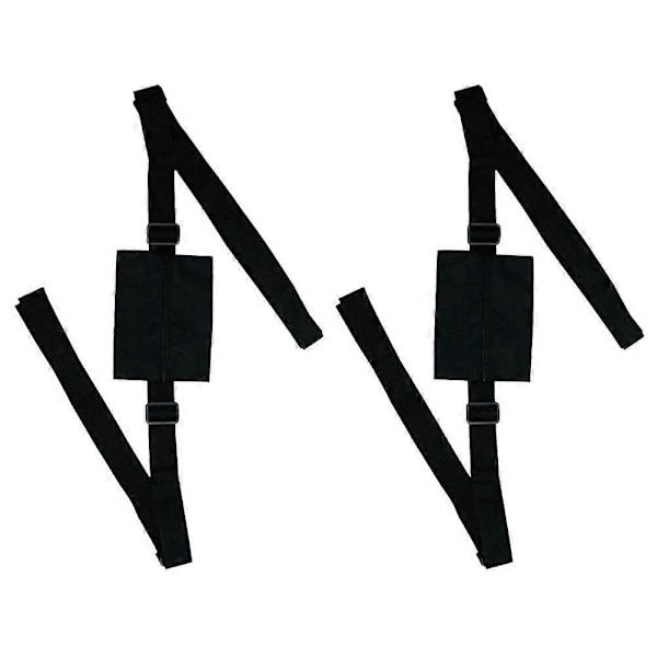 2 stk. Yogamåtte Bærerem Yoga Rulleholder Bærbar Yogamåtte Sling Rem Pung Design Remholder
