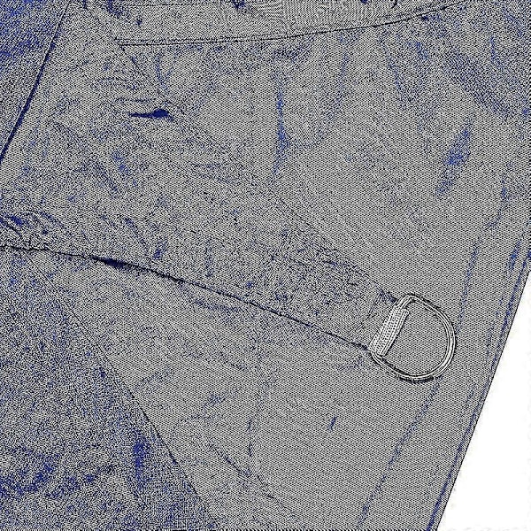 Vattentät Solsegel för Trädgård, Rätvinklig Triangel Solskydd Segel Baldakin UV-block Poolskydd Royal blue 4*4*5.7m