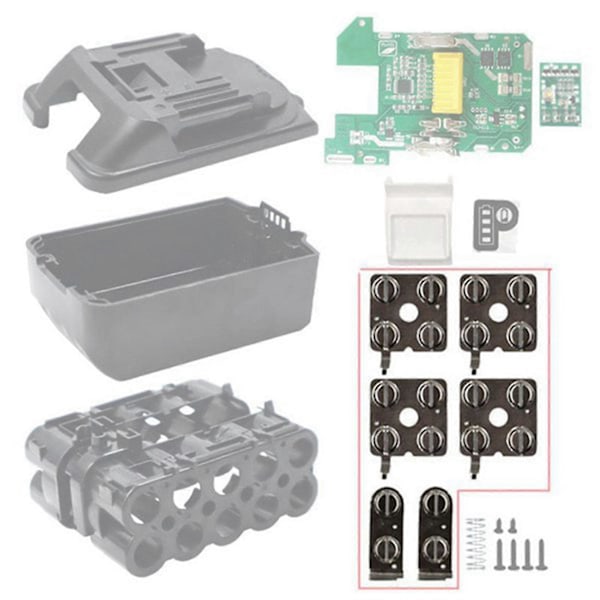 10 stk 18650 Li-ion Batteritilkobling Nikkelstykke Bl1830 For 18v Li-ion Batteriboks Lxt Bl1860