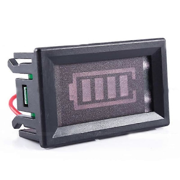12V Bly-syra Batterikapacitetstestare Mätare Strömspänning LED Display Indikator