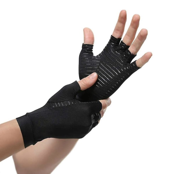 Kompression Arthritis Handsker Til Kvinder Mænd L