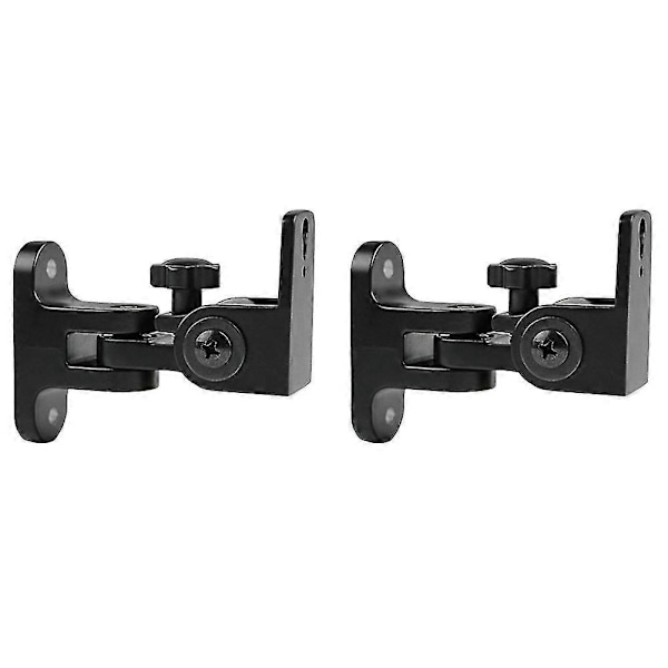 Høyttaler Veggfeste Brakett, Sink Legering Universal Surround Lyd Veggholder Stativ (2 stk)