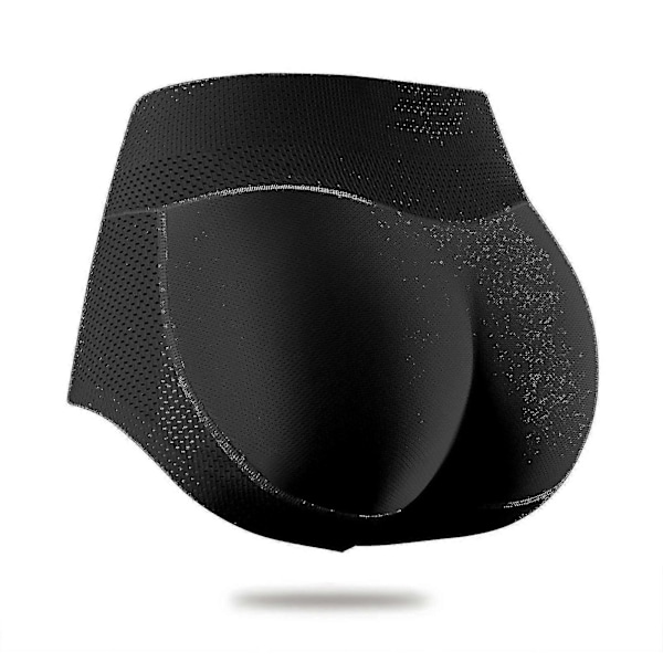 Naisten 5D Push Up -alusvaatteet vartaloa muokkaavat alusvaatteet naisille tytöille Utility Black S