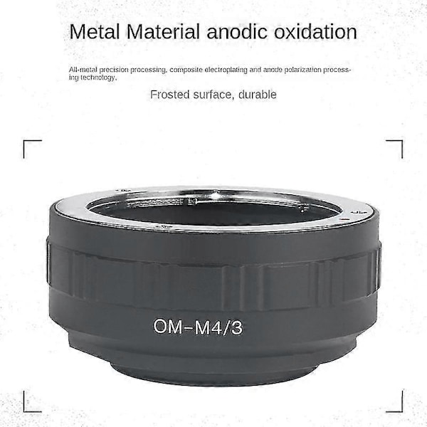 -m43 Objektivadapterring For Objektiv Til Em10 Penf Em5ii Epl