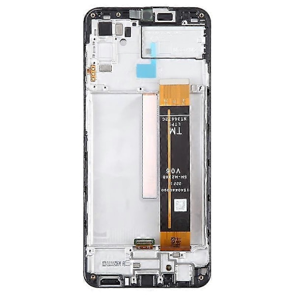For Samsung Galaxy M23 5G M236B Grad B LCD-skjerm og Digitizer-enhet + Ramme Erstatningsdel