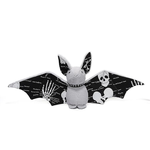 Vampyr Lysande Fladdermusdocka Leksak Kreativ Halloweenpresent Halloweendekoration 30*70cm