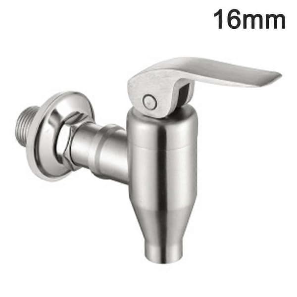 Rustfritt stål drikkedispenser tappekran erstatning, (16mm)