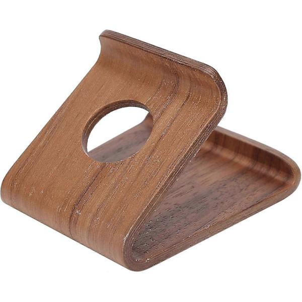 Mobiltelefonholder Tablet PC Base Tre Tabletstativ (valnøtt)