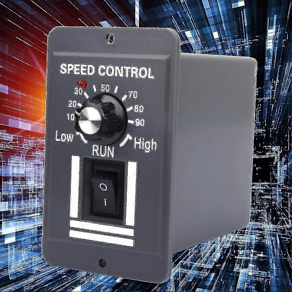 DC 12V 24V 36V 48V 10A PWM Motorvarvtalsregulator Reversibel Strömbrytare Regulator Kontroll Framåt Rotation