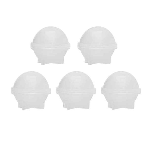 5 stk. Krystal Epoxy Gel Kugleforme Silikoneforme DIY Epoxyforme Kugle Manuelt Tilbehør Forme (Kugleform 30mm)