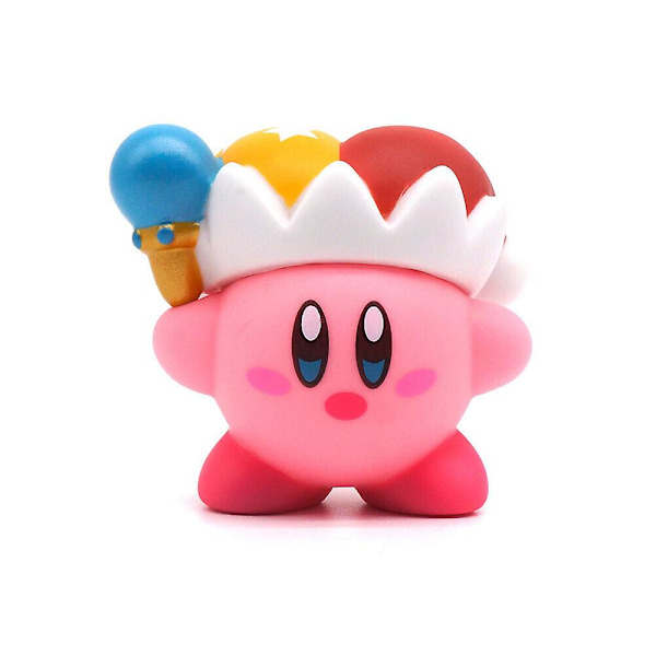 8 stycken/set Kirby karaktär leksaksmodell mini figur set