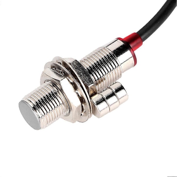 Sensorkabel med 3 magneter for digitalt speedometer til motorsykkel