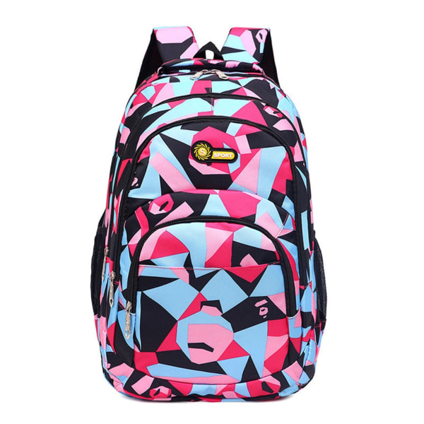 Ryggsäck Grundskoleväska Mochila Barnskolväska pink