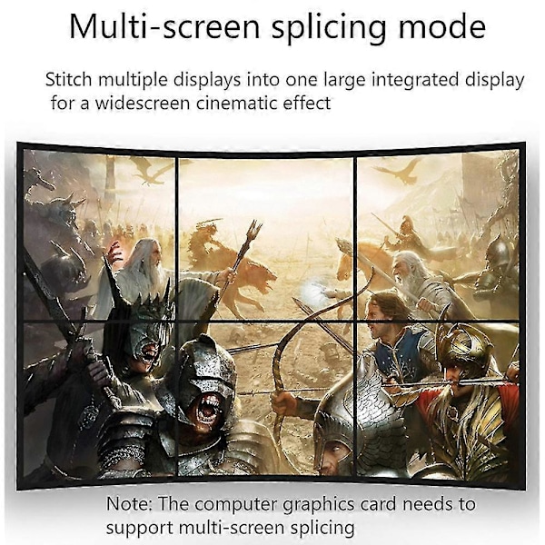 USB-C til DP 1.4 kabel, støtter 8K@60Hz oppløsning, kobberflettet DP-kabel, egnet for Macpro Disp