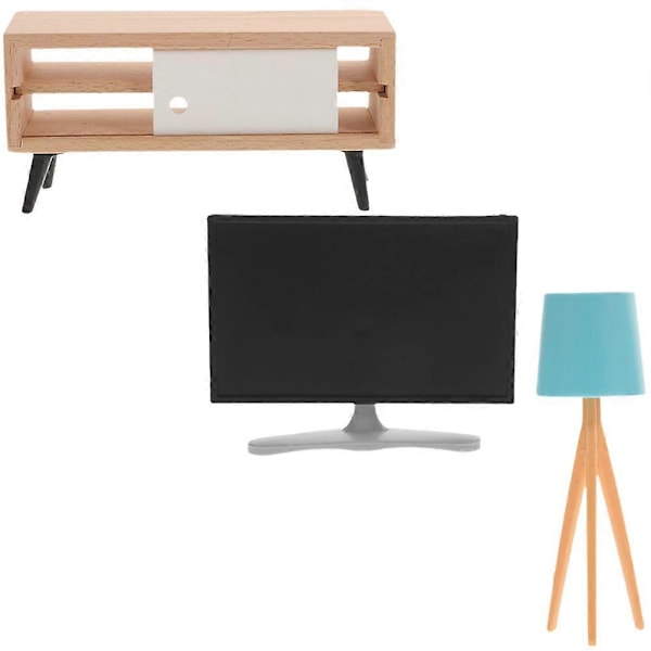 1 Setti Nukkekodin Mini Kaluste Sisustustarvikkeet DIY Tarvikkeet Nukkekotiin