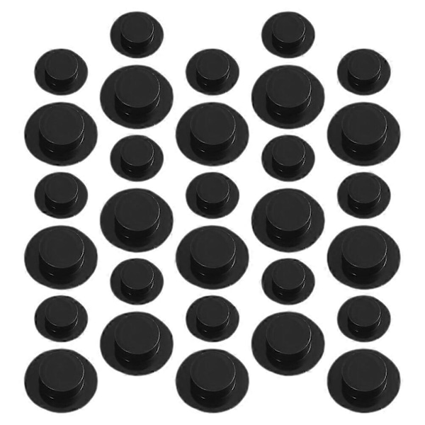 50 kpl Pieniä Hattuja Mini Nuken Hattu Mini Hattu Askartelu Ylähattu Koriste Mini Nuken Hatut