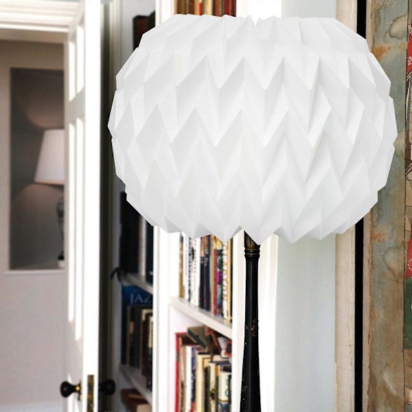 Enkel Kreativ Vikbar Origami Lykta Lampskärm Hängande Lampskärm för Hemmabar