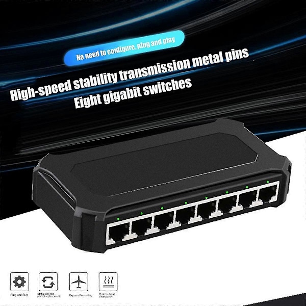 Txe067-8-port Gigabit Und S Moning -port S EU Stik