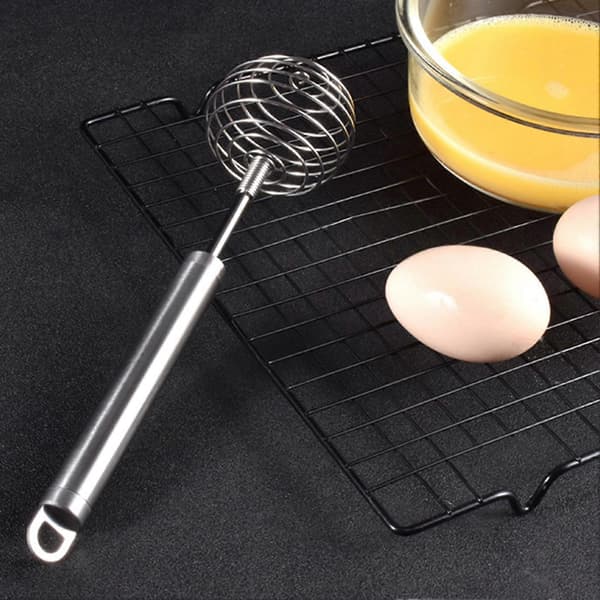 Eggvisp Non-stick Sterk Konstruksjon Rustfritt Stål Røring Slitesterk Eggpisk for Kjøkken
