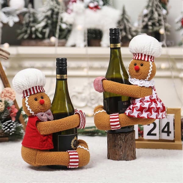 2 st Pepparkaksdekorationer till jul, Pepparkaka
